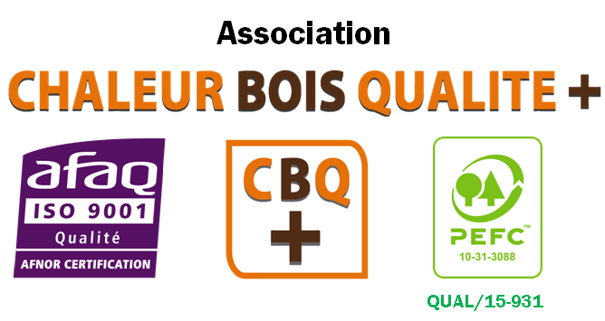 certification ISO 9001, PEFC via CBQ+ et CBQ+